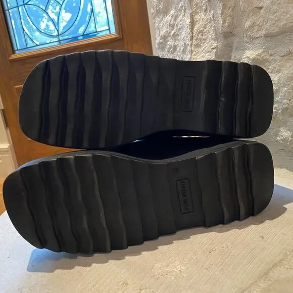 Steve Madden Duke30 Knee High Platform Boots 4” Heel Goth Punk Womens Size 9 - Picture 8 of 11